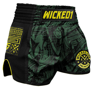 WICKED1 INVADERS SHORTS 